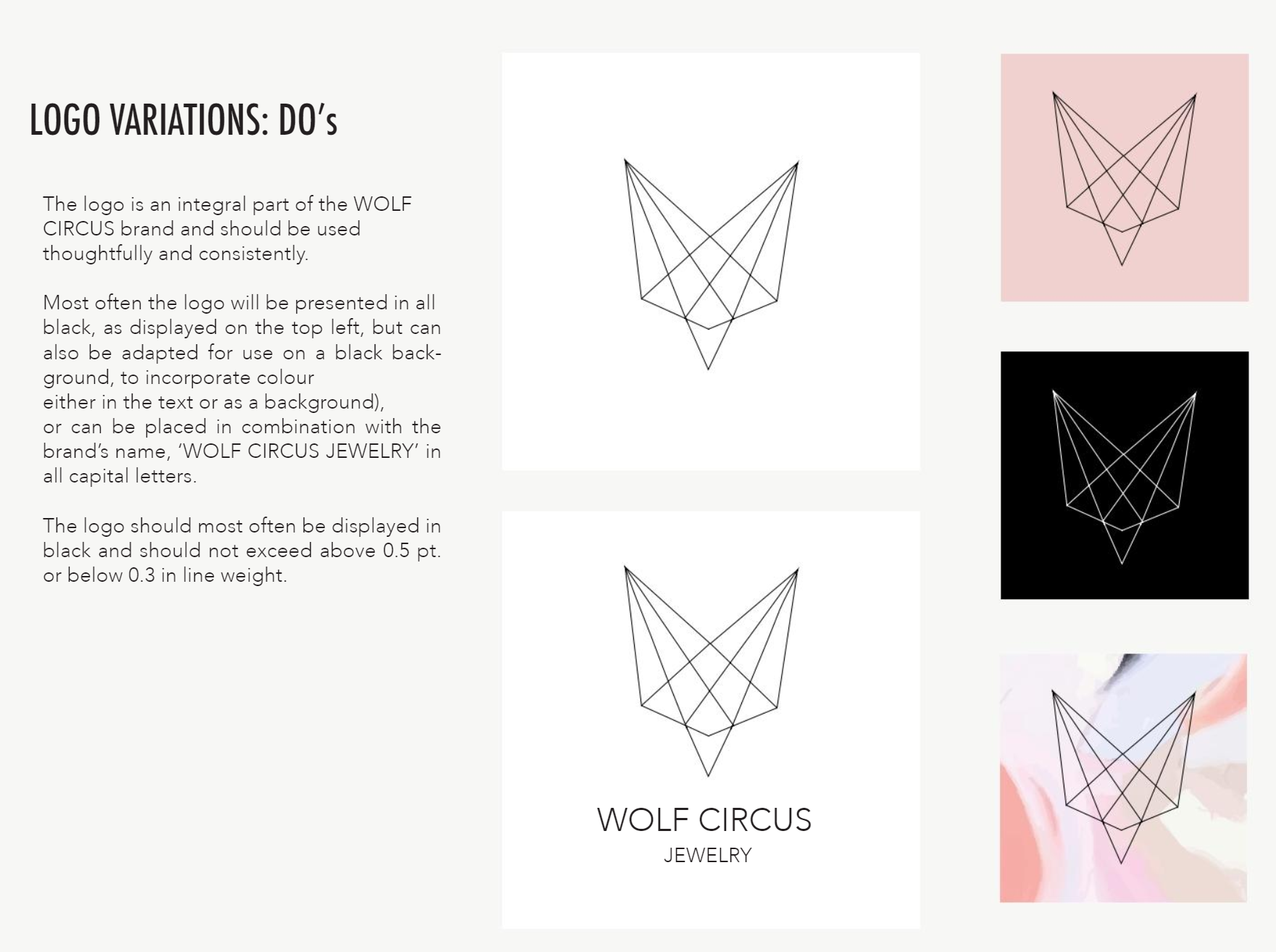 Wolf Circus logo variations