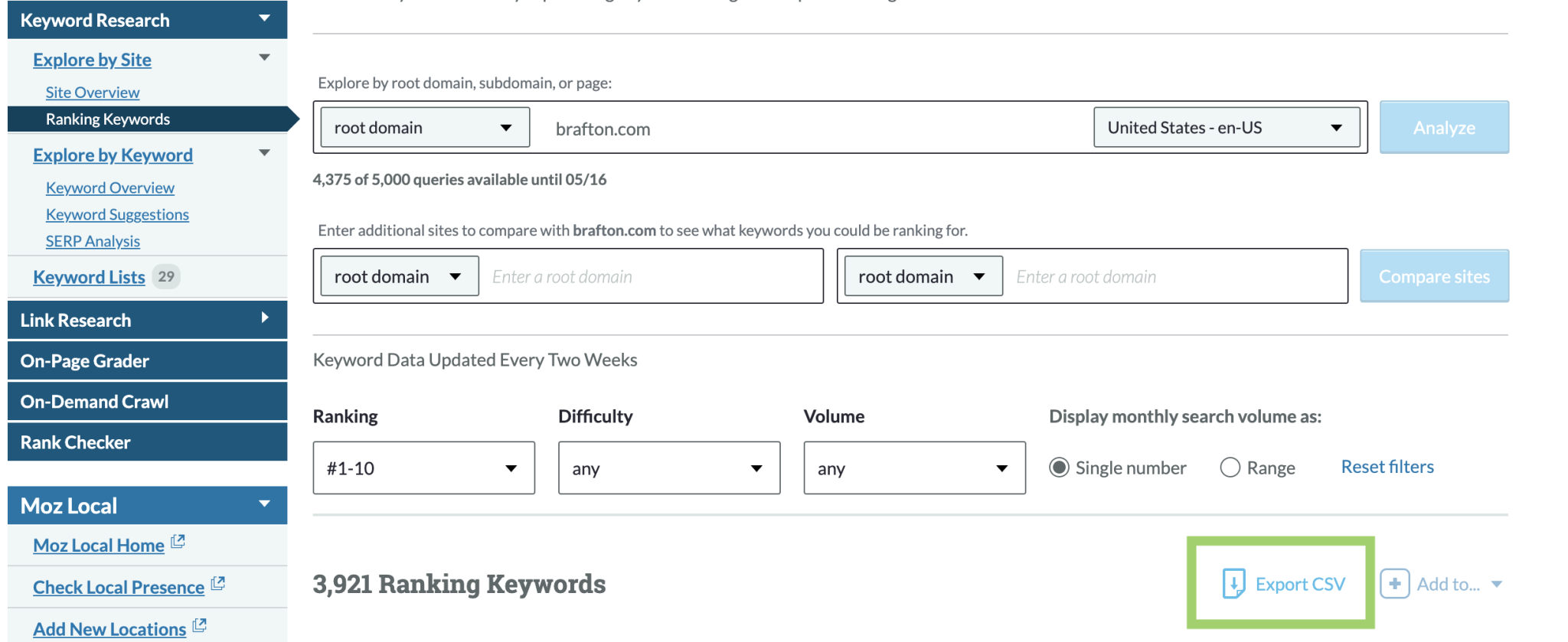 How to Use Moz for Organic Keyword Research (the Right Way) Brafton